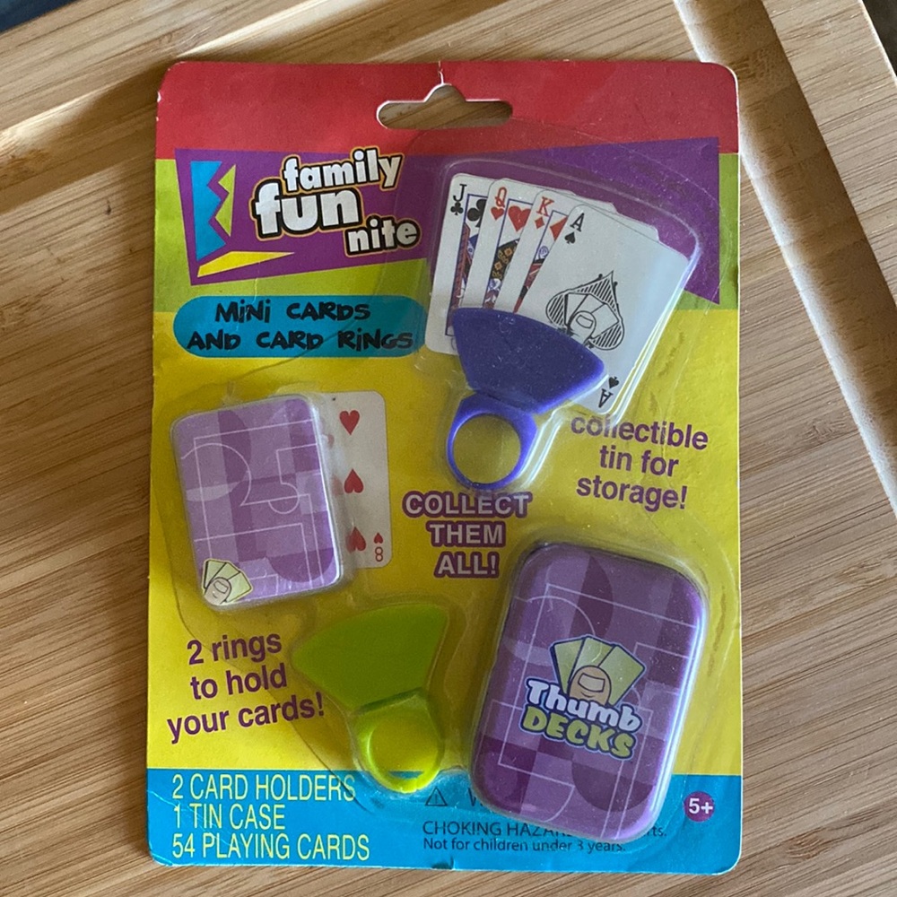 Vintage Tiny Playing Cards